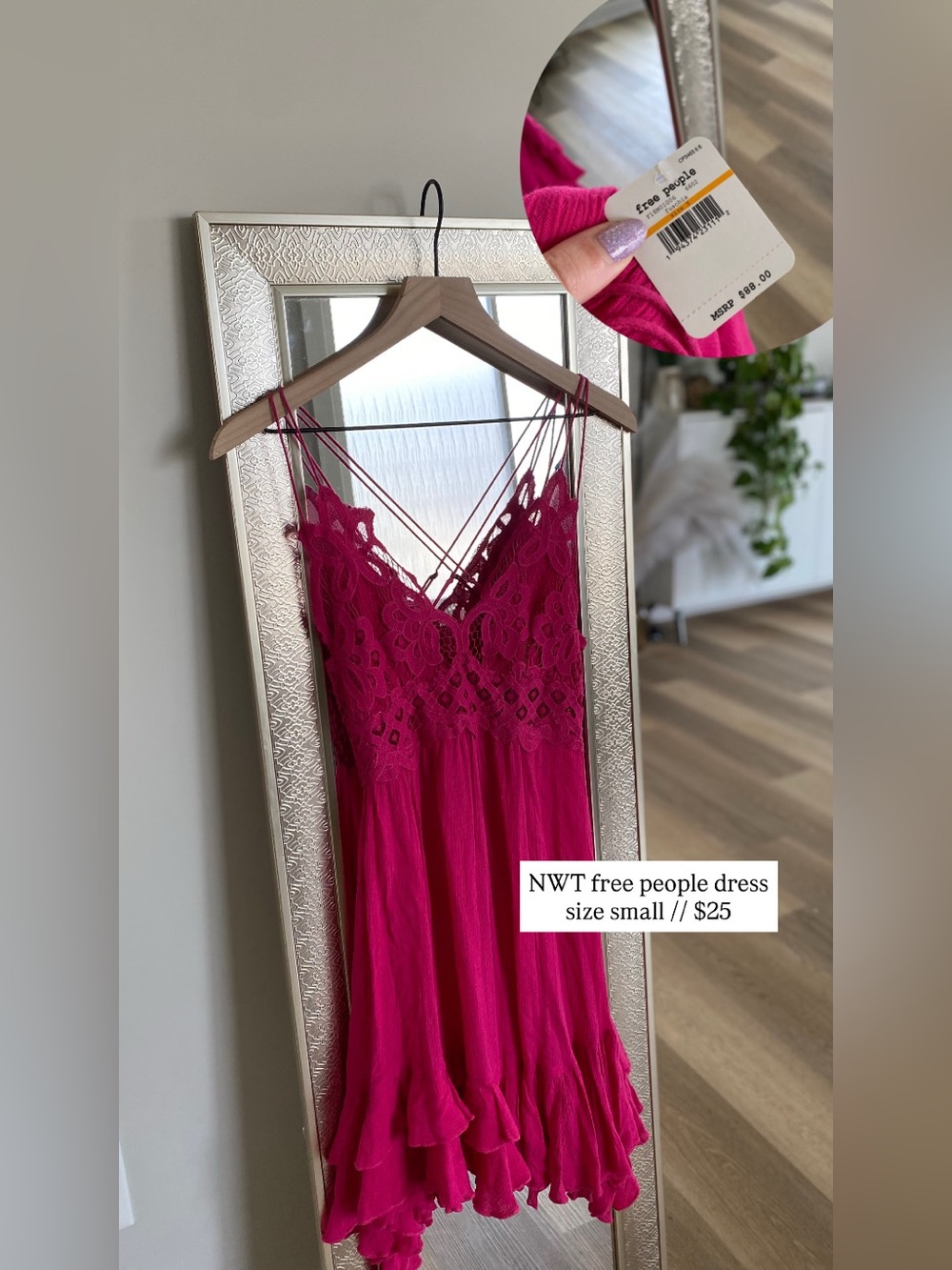 NWT free people dress size small